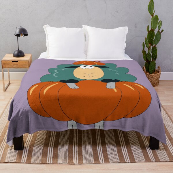 Item preview, Sheep in a Pumpkin costume at Party designed and sold by AlginaPugachova.