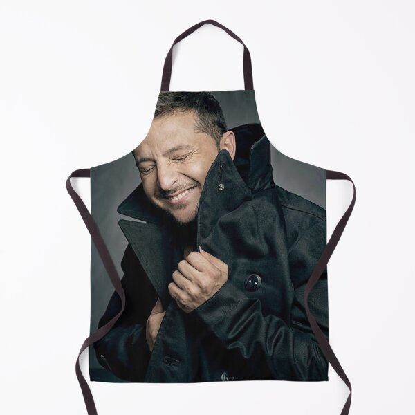 Item preview, Volodymyr Zelenskyy in Black Coat with Confident Pose designed and sold by TribeMystic.