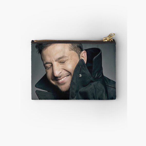 Item preview, Volodymyr Zelenskyy in Black Coat with Confident Pose designed and sold by TribeMystic.