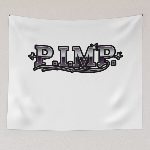 Item preview, P.I.M.P. - Throwback Rap Lyric designed and sold by FitEnvy.