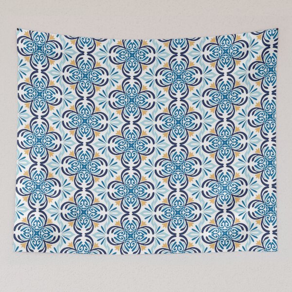 Item preview, Blue and yellow Moroccan decor designed and sold by Vip-Design2025.