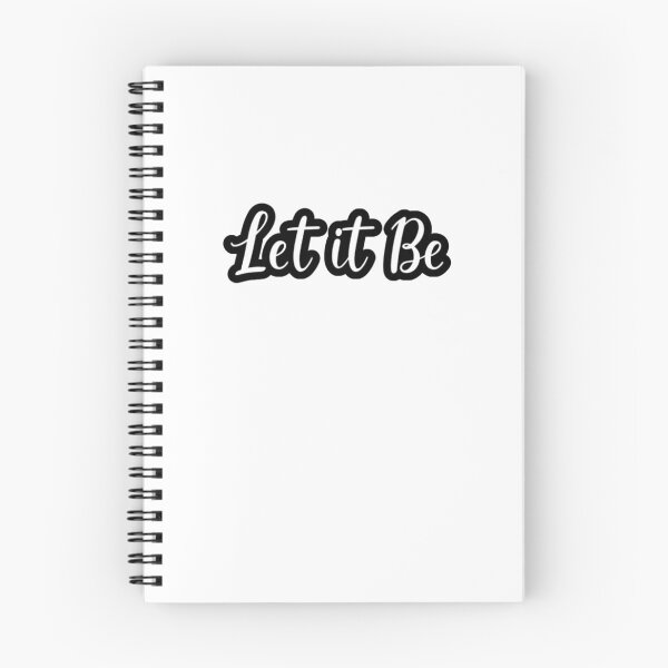 Item preview, Let It Be - Timeless Inspirational Song designed and sold by FitEnvy.