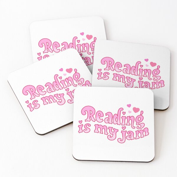 Item preview, Reading is my jam  designed and sold by pinkyfish1010.