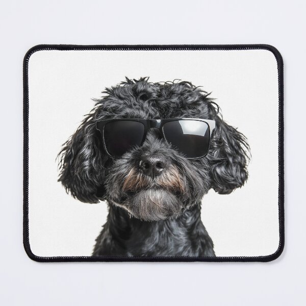 Item preview, Funny cool Portuguese Water Dog wearing sunglasses designed and sold by LazyOwlStore.