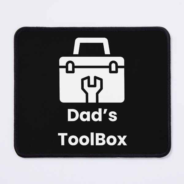 Item preview, Dad's ToolBox - white designed and sold by VasInd.