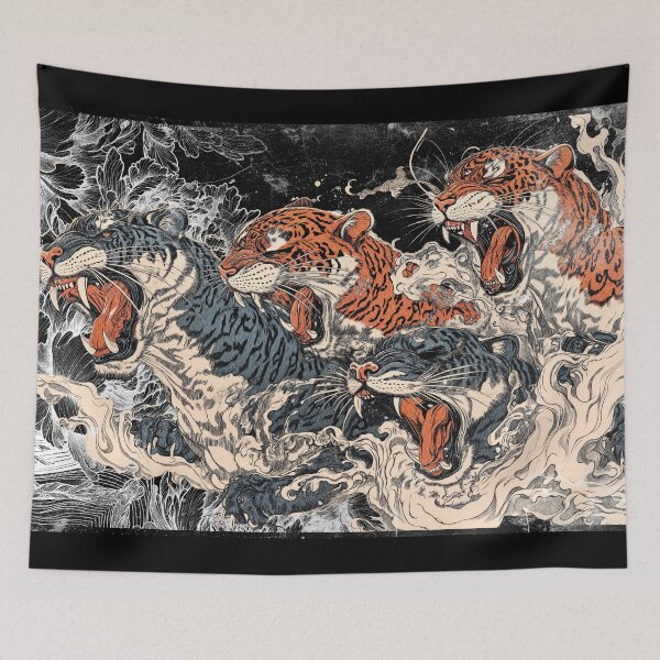 Item preview, Roar of the Wild: The Four Beasts Unleashed designed and sold by Qim X Fantasy.