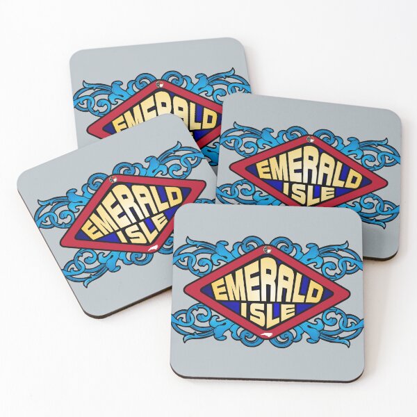 Item preview, Emerald Isle North Carolina emblem retro sign designed and sold by studioss76.