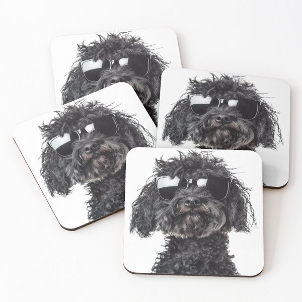 Item preview, Funny cool Puli Dog wearing sunglasses designed and sold by LazyOwlStore.