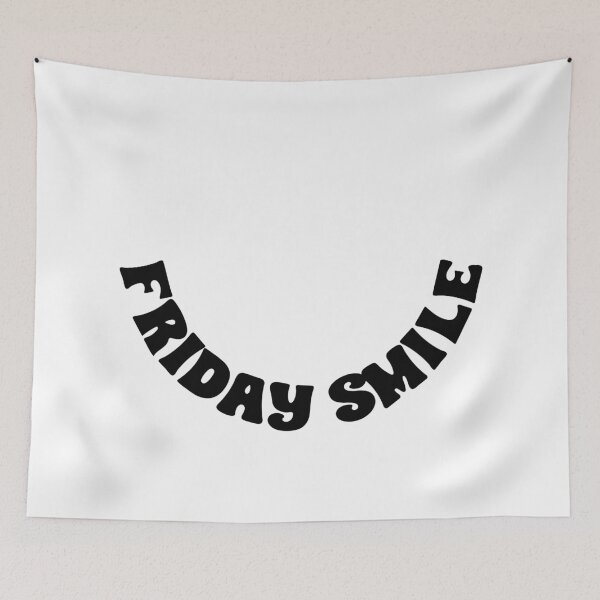 Item preview, Friday Smile: Groovy Weekend Vibes, Unique designed and sold by villacreativa.