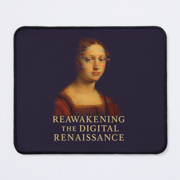 Item preview, Reawakening the Digital Renaissance – Glitched Portrait Art designed and sold by Bratak.