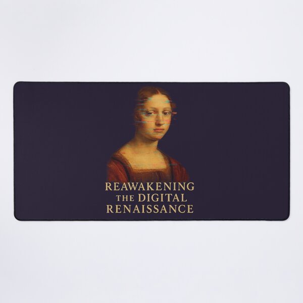 Item preview, Reawakening the Digital Renaissance – Glitched Portrait Art designed and sold by Bratak.