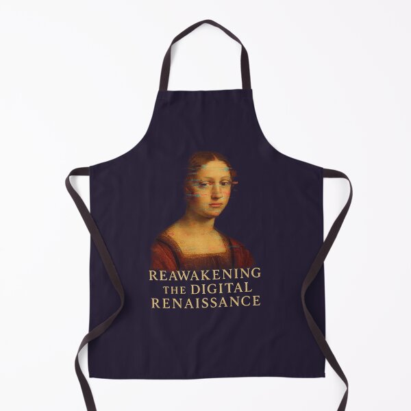 Item preview, Reawakening the Digital Renaissance – Glitched Portrait Art designed and sold by Bratak.