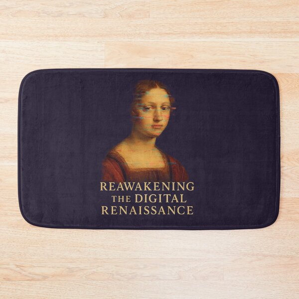 Item preview, Reawakening the Digital Renaissance – Glitched Portrait Art designed and sold by Bratak.