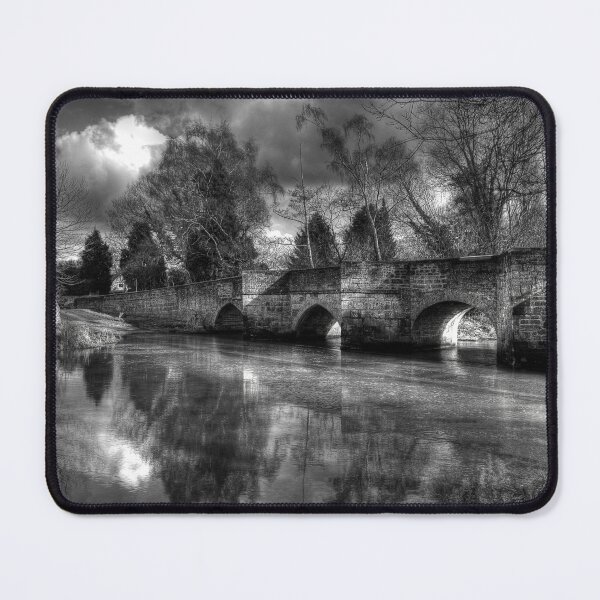 Item preview, Bridge over still water with tree reflections designed and sold by NJCArtPhoto.