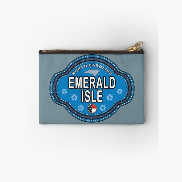 Item preview, Emerald Isle North Carolina stitching effect emblem designed and sold by studioss76.