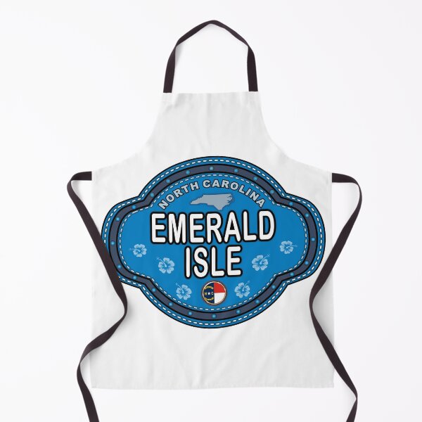Item preview, Emerald Isle North Carolina stitching effect emblem designed and sold by studioss76.