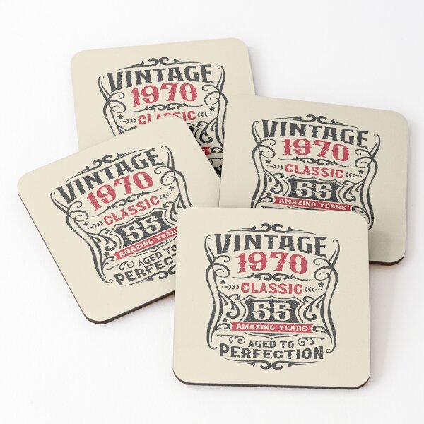 Item preview, 55th Birthday Vintage 1970 Classic 55 Amazing Years designed and sold by eclecTEEq.