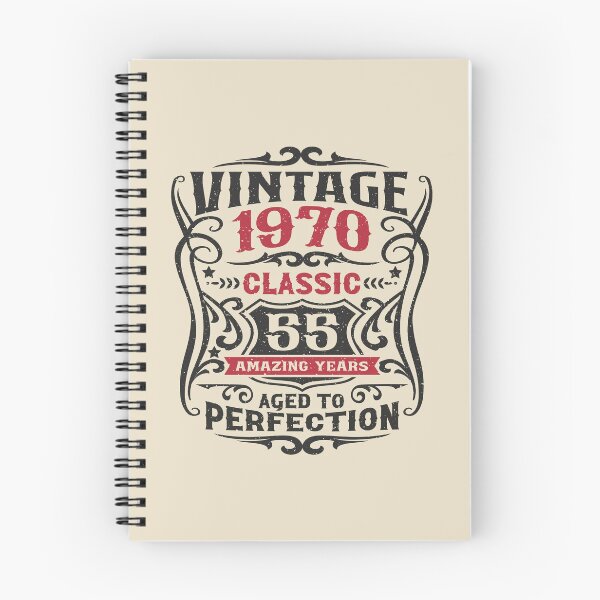 Item preview, 55th Birthday Vintage 1970 Classic 55 Amazing Years designed and sold by eclecTEEq.