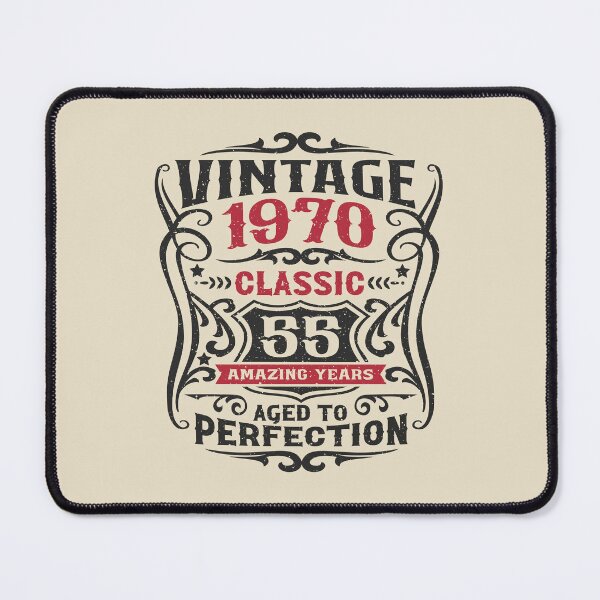 Item preview, 55th Birthday Vintage 1970 Classic 55 Amazing Years designed and sold by eclecTEEq.