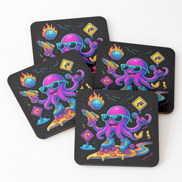 Item preview, Roller Disco Octopus designed and sold by M-ormin.