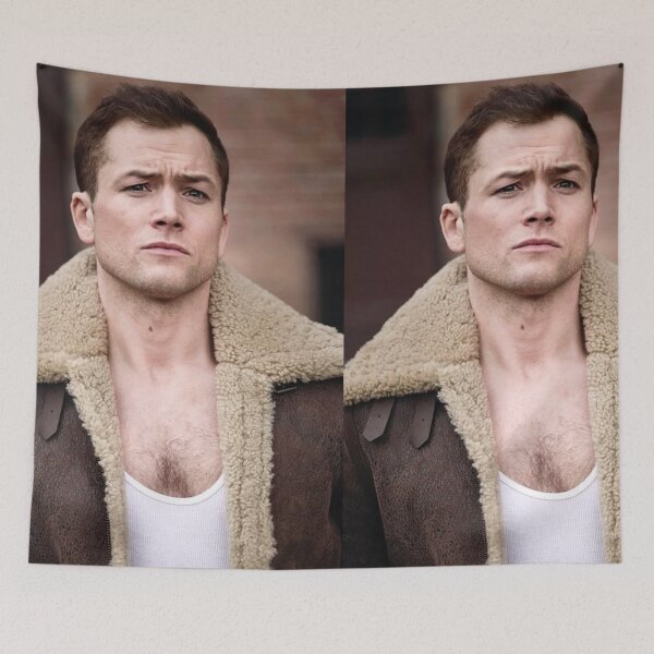 Item preview, Taron Egerton designed and sold by TribeMystic.