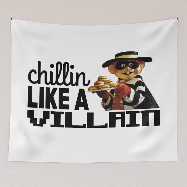 Item preview, Hamburglar Chillin Like A Villain designed and sold by mirror circus.