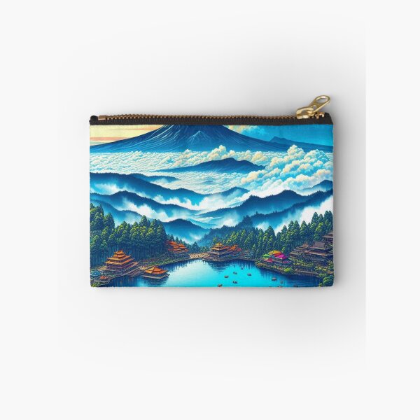 Item preview, AI-Designed Bandung, Indonesia – Serene Lake & Tropical Vibes Artwork for Clothing, Accessories & Home Decor designed and sold by knalpot-design.