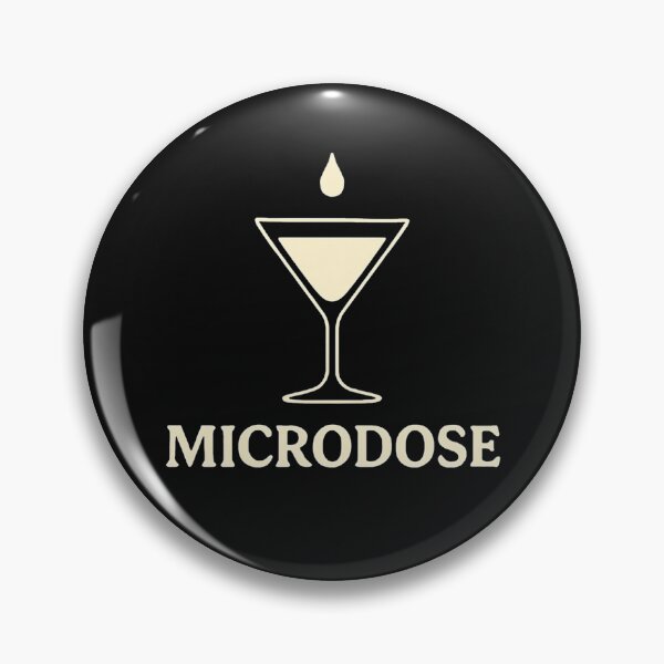 Item preview, Microdose – Minimal Cocktail Statement designed and sold by NeatAndSip.