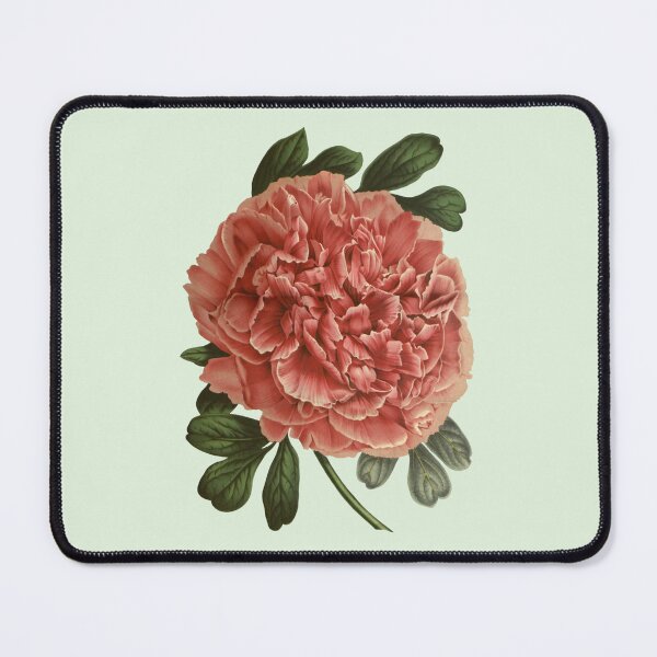 Item preview, Antique Pink Peony Flower designed and sold by IrisAndIvy.
