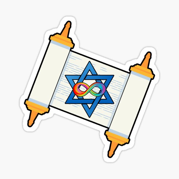 Item preview, Neurodivergent Torah designed and sold by AndrogynosArts.