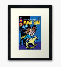 Little Horror Flicks - Magic Sam Framed Print