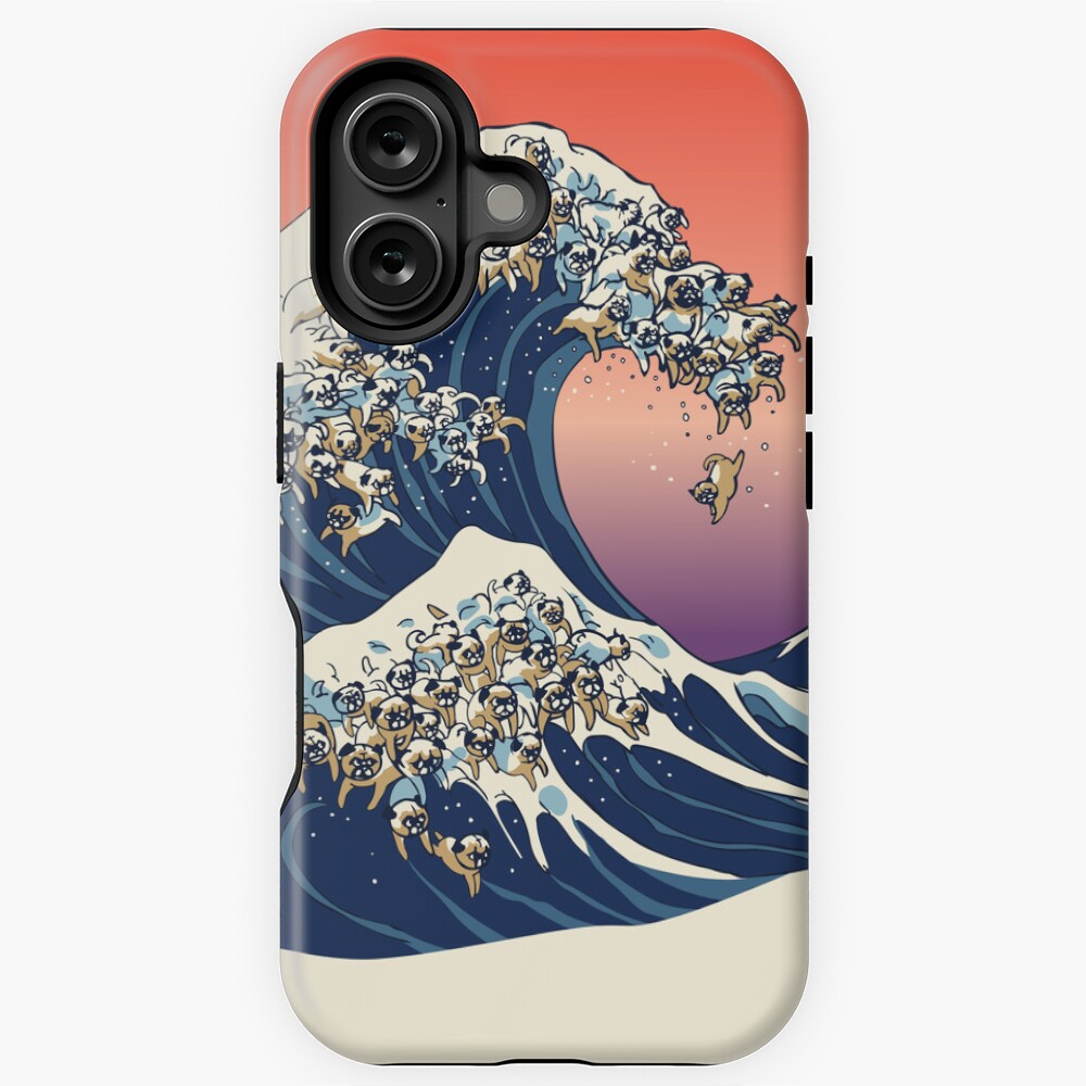 Vista previa del artículo con la obra «Funda resistente MagSafe para iPhone», diseñado y vendido por Huebucket.