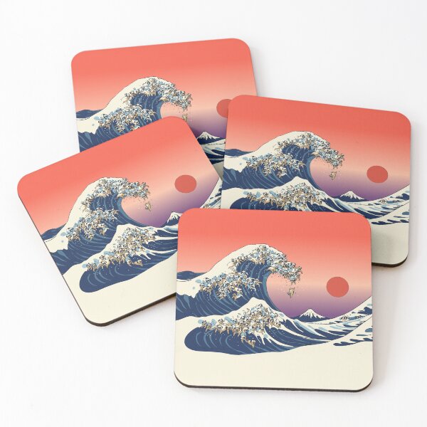 Item preview, The Great Wave of Pug designed and sold by Huebucket.