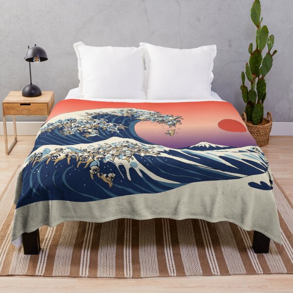 Item preview, The Great Wave of Pug designed and sold by Huebucket.
