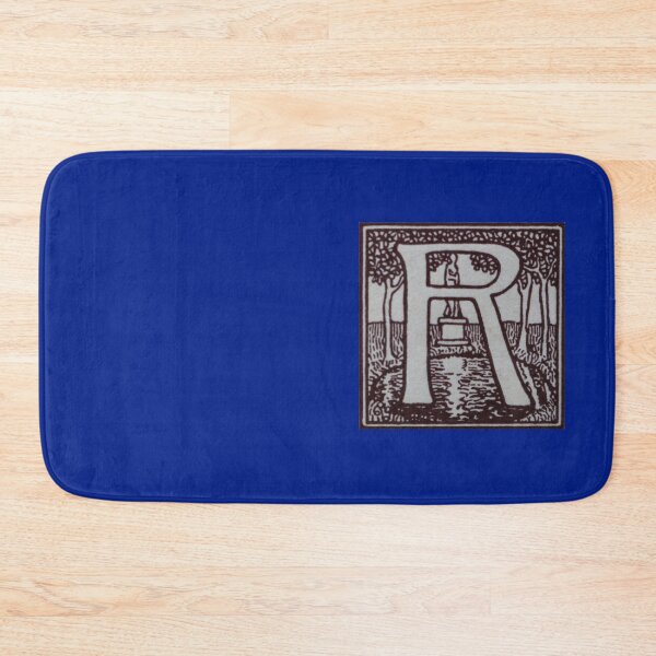 Item preview, Art by Mike Linocut and digitally edited, Alphabet Letter R, combinable designed and sold by allartbymike.