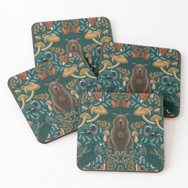 Item preview, Forest Creatures designed and sold by Hope Olivia Illustrations.