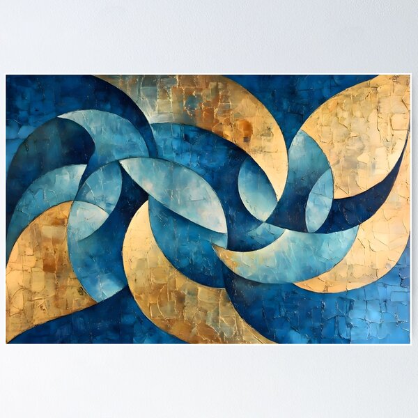 Golden Currents Poster