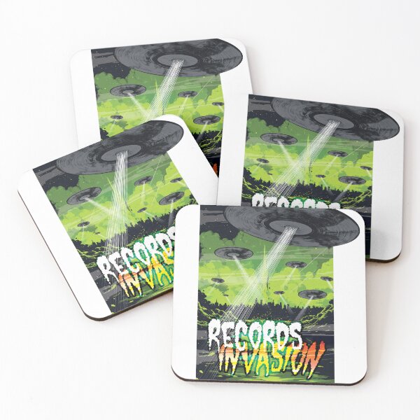 Aperçu de l'œuvre RECORDS INVASION VOL I créée et vendue par Printyourspirit.