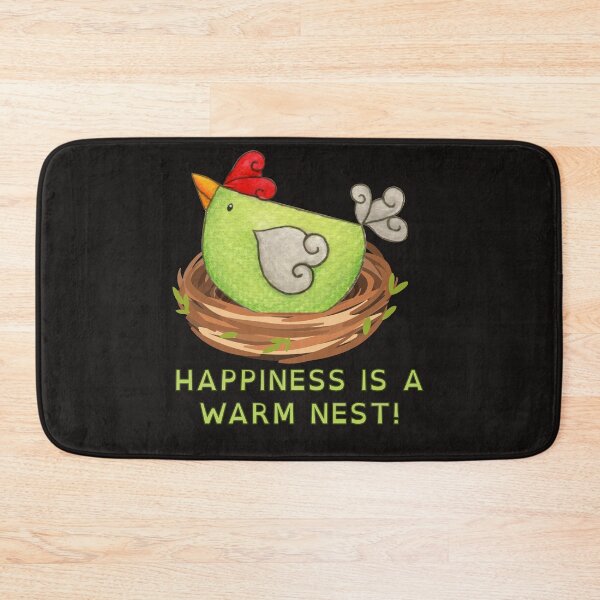 Item preview, Happiness is a warm nest! designed and sold by DanaTees.