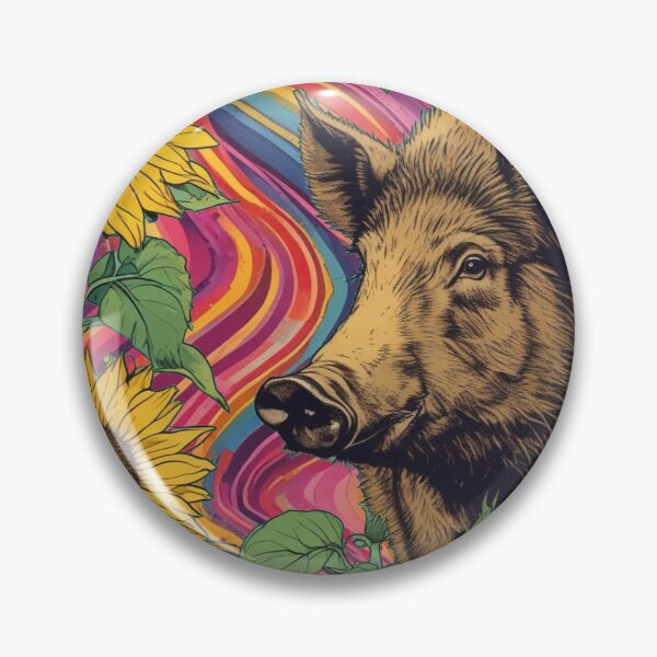 Item preview, Pop art boar designed and sold by GasconyPassion.