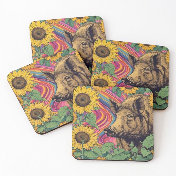 Item preview, Pop art boar designed and sold by GasconyPassion.