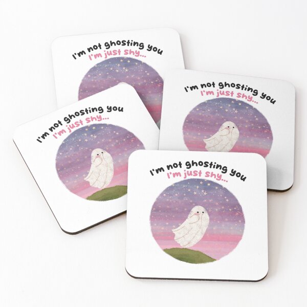 Item preview, I'm not ghosting you I'm just shy designed and sold by katherineblower.