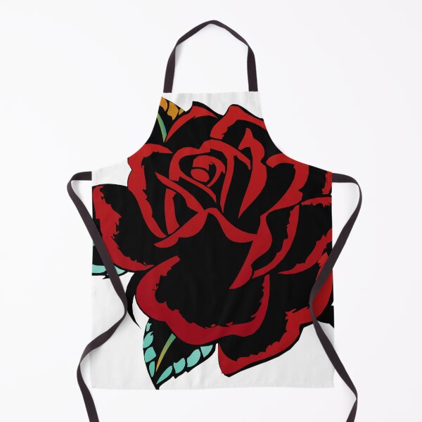 Item preview, rose flower leaf tattoo designed and sold by Achille3777.