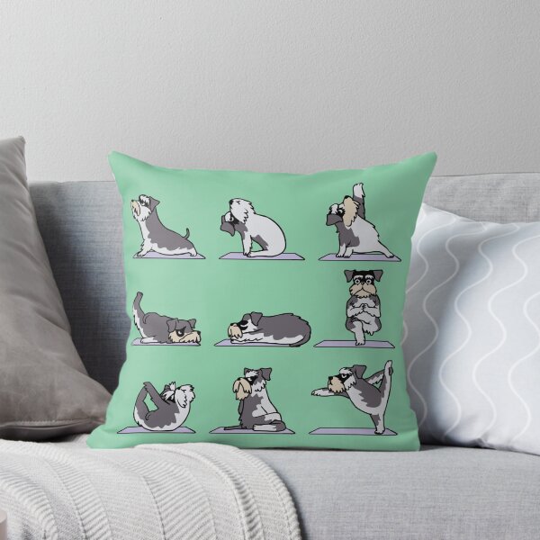 Item preview, Miniature Schnauzer Yoga designed and sold by Huebucket.