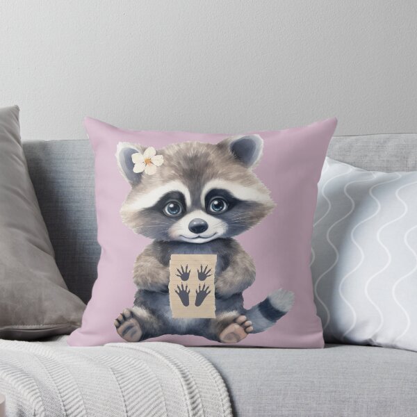 Item preview, RACCOON WITH ARTWORK designed and sold by DanaTees.