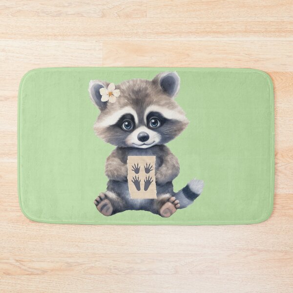 Item preview, RACCOON WITH ARTWORK designed and sold by DanaTees.