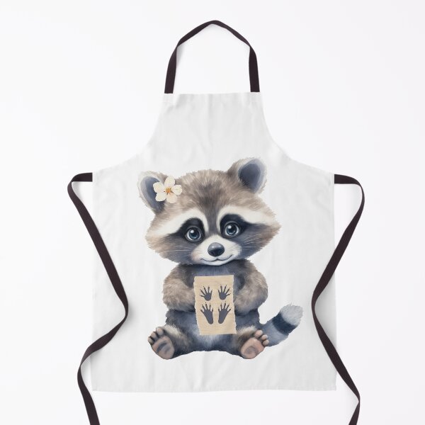 Item preview, RACCOON WITH ARTWORK designed and sold by DanaTees.