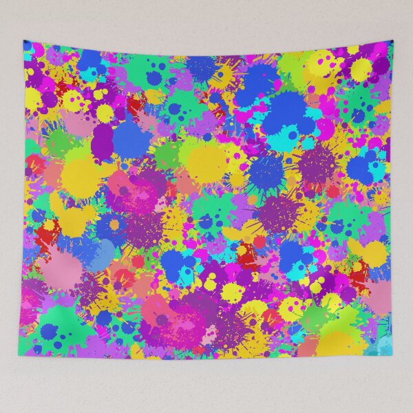 Item preview, Paint splash pattern,multicolor  designed and sold by cutecrazytshirt.
