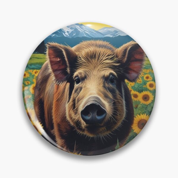 Item preview, Pop art sanglier designed and sold by GasconyPassion.