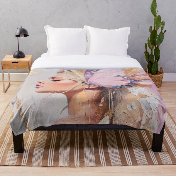 Item preview, Fairytale Princess Print Spring Whimsical Woodland Cottagecore Tapestry Abstract designed and sold by PrincessArtwork.